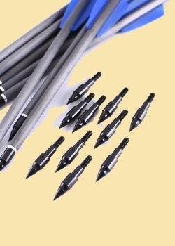 Preview: Ersatzpfeile -  Feldspitzen für Adder -  R9 und R10 Armbrust - 10 Stück